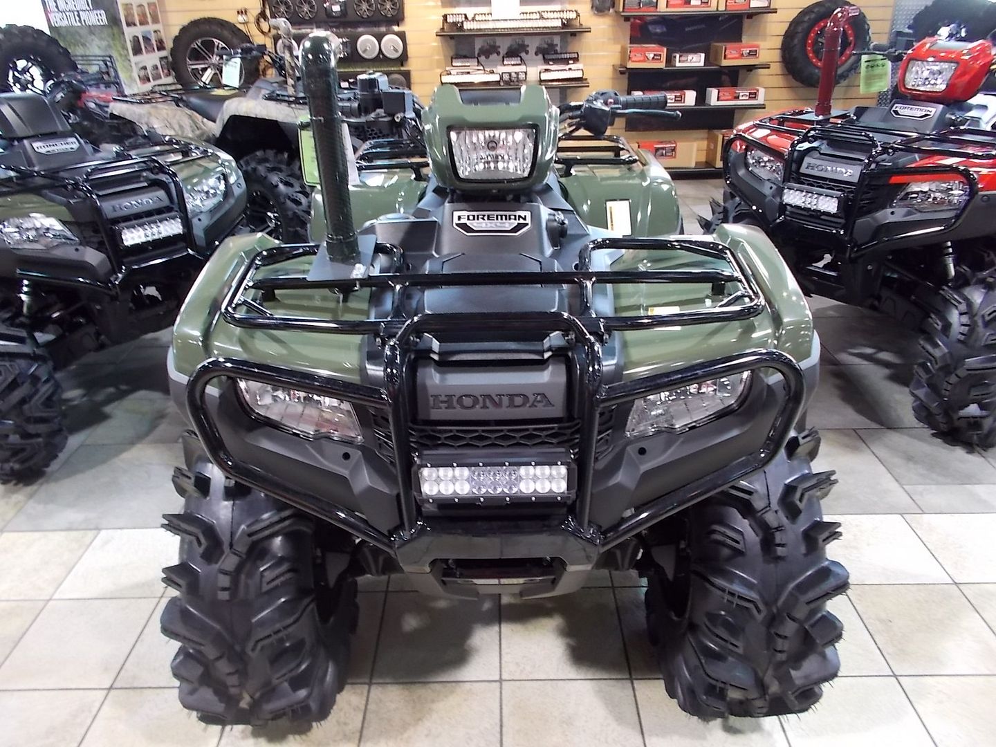 New 2014 Honda TRX500 Foreman 4WD "HR Mud Pro Series" ATV 4X4